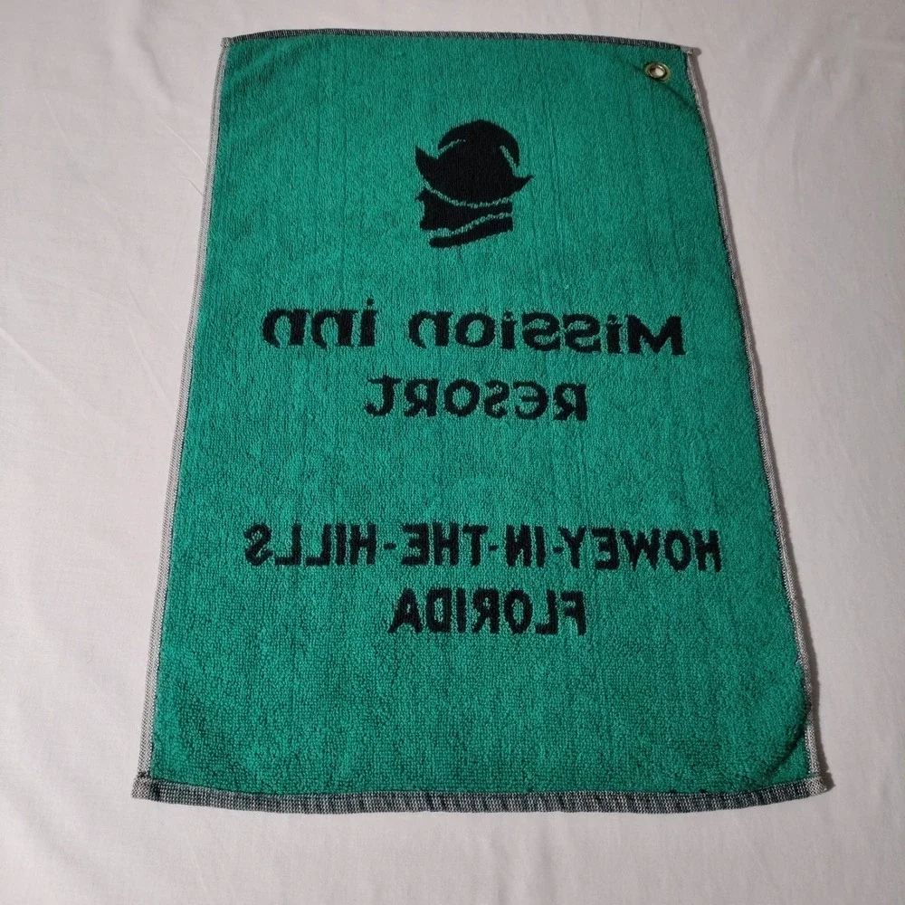 Mission Inn Resort Howey In The Hills Florida Golf Towel  15.25